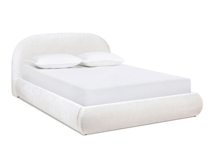 Archie Puffy Grounded - Upholstered Platform Bed