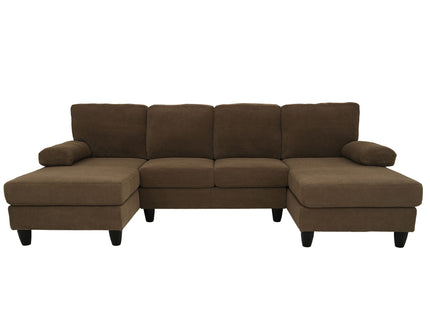 U-Shaped Sofa With Dual Chaise