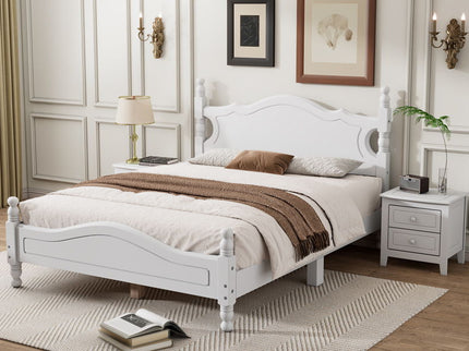 Platform Bed Frame With Slat Support