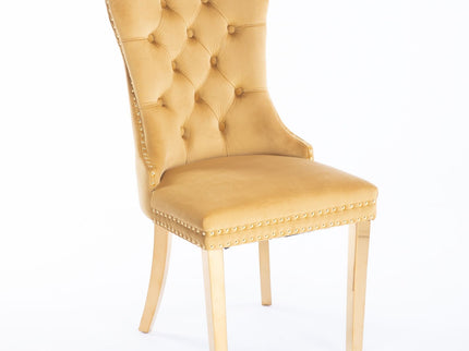 Nikki - Modern, High-End Tufted Dining Chair (Set of 2)