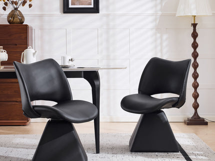 Modern Swivel Dining Chair With High Back