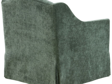 Luisa - Skirted Swivel Accent Chair