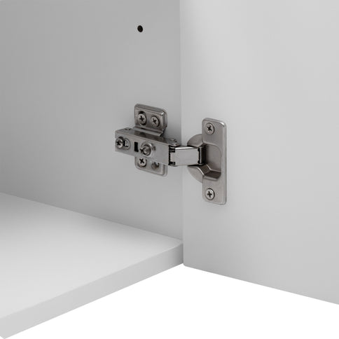 Bathroom Vanity With Sink, Rectangular Storage Cabinet With 2 Soft Closing Doors