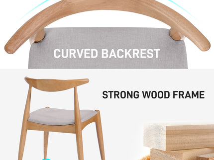 5 Piece Dining Set With Upholstered Chairs