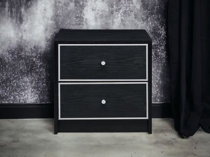 Jabir - Accent Table - Black / Silver