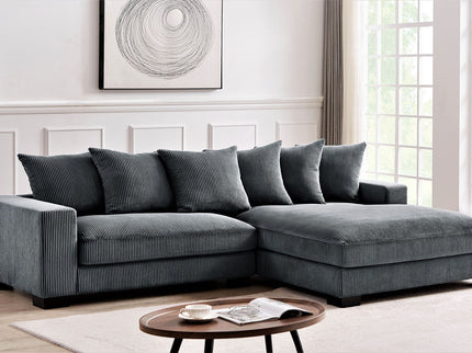 Luxe - Oversized 2 Piece Sectional Couches For Living Room, L Shaped Sofa With Chaise