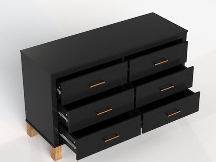 6 Drawer Double Dresser