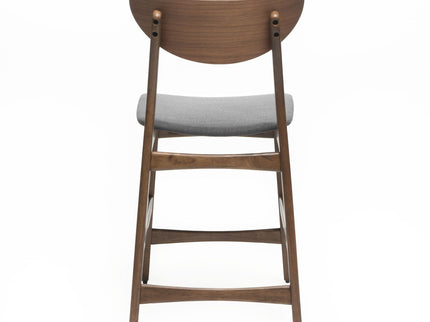 Elegant Counter Height Chair With Cushioned Seat