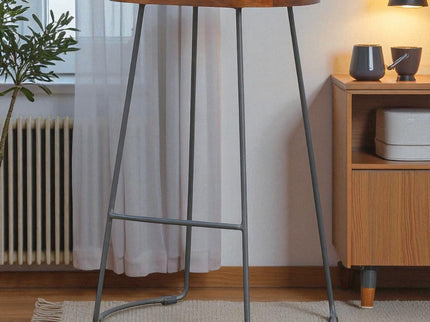 Chunky Bar Stool - Chestnut