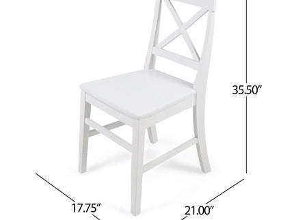 Plethora - Dining Chair With X Shaped Back (Set of 2)
