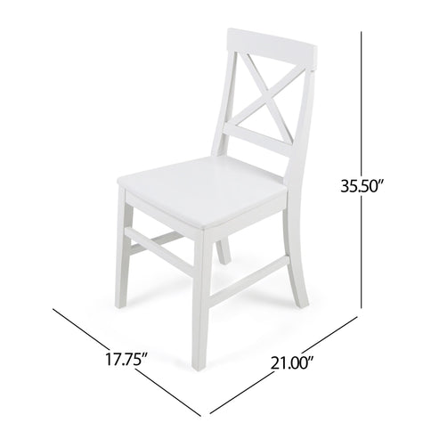Plethora - Dining Chair With X Shaped Back (Set of 2)