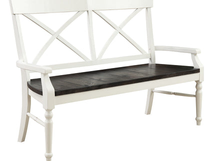 Mountina - Bench - Brown / White