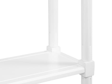 Narrow Side End Tables With Shelf (Set of 2)
