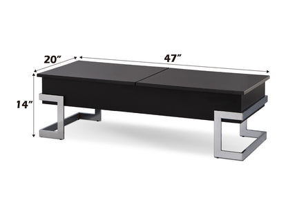 Calmam - High Gloss Coffee Table With Lift Top