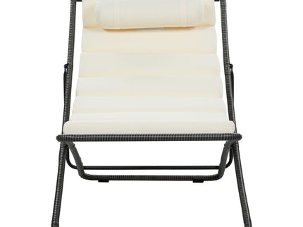 Outdoor Folding Chair With Adjustable Backrest (Set of 2)