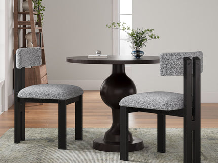Modern Upholstered Armless Dining Chairs With Metal Legs
