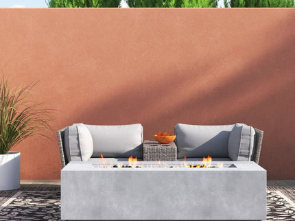 Outdoor Elegance Conversation Set With Fire Pit