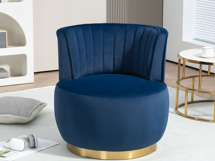 360 Degree Swivel Cuddle Barrel Accent Sofa Chair