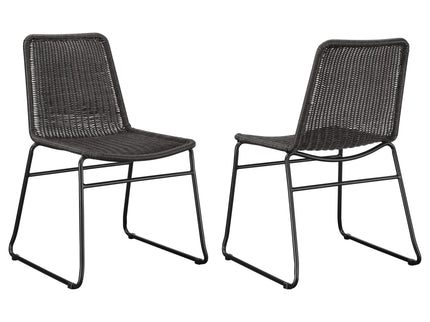 Dacy - Dining Side (Set of 2) And Sturdy Sled Base - Brown