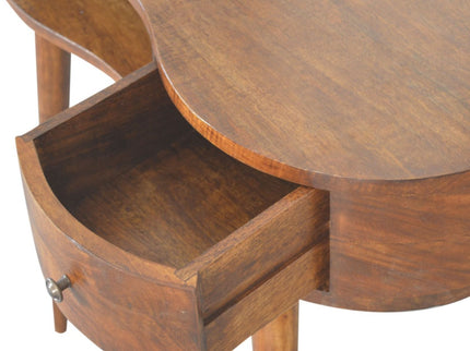 Rounded Writing Desk - Chestnut