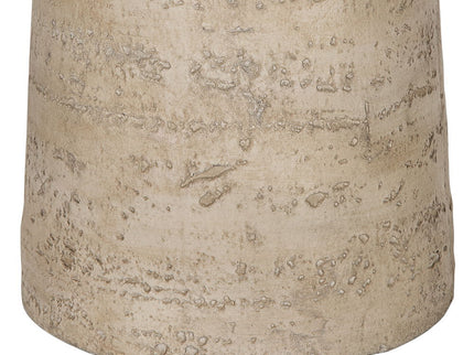 Round Side Table With Pedestal Base