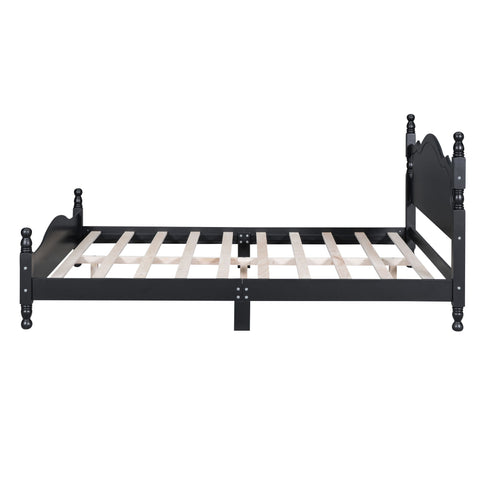 Platform Bed Frame With Slat Support