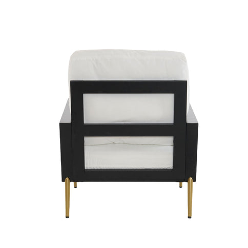 Modern Armchair With Solid Wood Frame