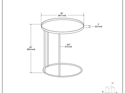 Monet - Metal Table