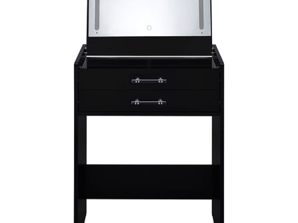 Ayuba - 3 Drawer Makeup Vanity Table With Mirror And Stool