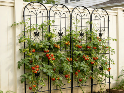 Garden Metal Trellis Rustproof Trellis For Climbing Plants Outdoor Flower Support