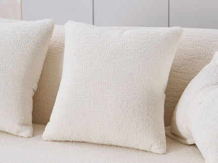Foldable Sofa Bed, Boneless Couch Convertible Sleeper With 4 Pillows