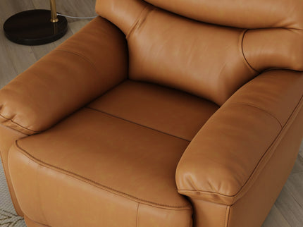 Oslo Antelope - Swivel Glider Recliner With Manual Footrest