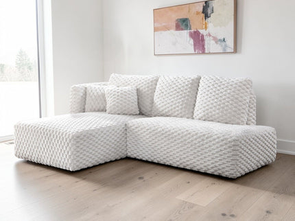 Manya - Sectional Sofa - Ivory