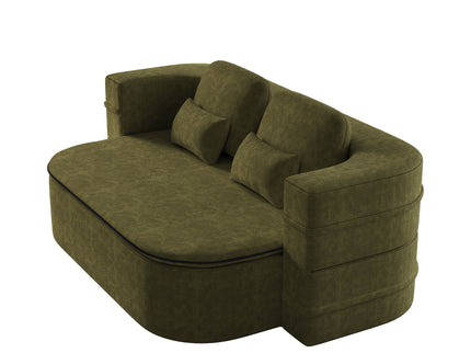 2 In 1 Foldable Sofa Bed With Multi Functional Blanket, Floor Lounge Sofa