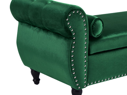 Luxurious Multifunctional Storage Ottoman Bench With Pillow