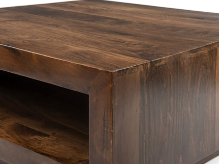Low Profile Coffee Table - Brown