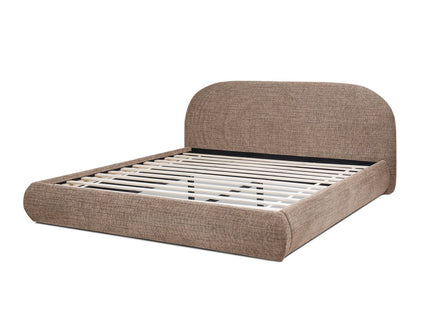 Archie Puffy Grounded - Upholstered Platform Bed