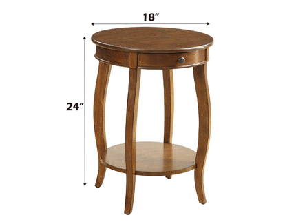 Alysa - Walnut Accent Table - Walnut
