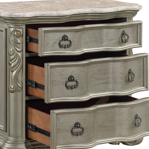 Bella - Nightstand - Champagne