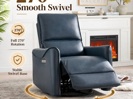 Electric Recliner Chair With Rocker And Swivel