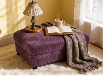 Upholstered Rectangle Ottoman