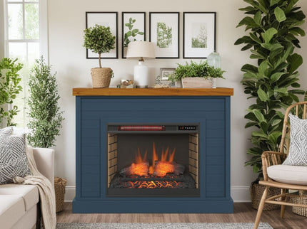 48" Fireplace With Mantel