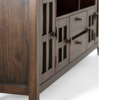 Artisan - TV Media Stand - Natural Aged Brown