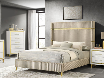 Malcolm - Wingback Bed