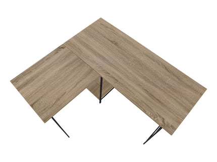 Computer Desk, Home Office, Corner, Storage Shelves, L Shape, Work, Laptop, Contemporary, Modern