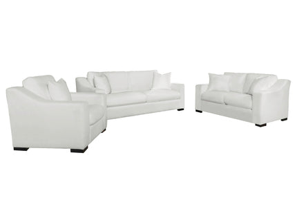 Chelan - Upholstered Track Arm Sofa Set With Curved Arms