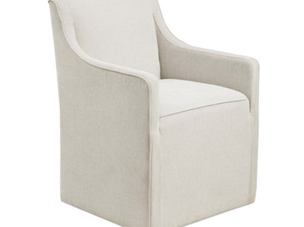 Traditional Skirted Dining Arm Chair