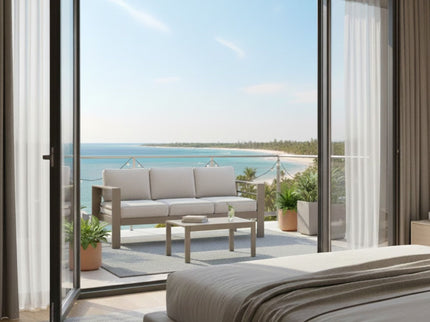 Outdoor Patio Set All-Weather & Thick Cushions