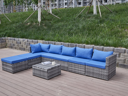 Patio Sofa With Cushions