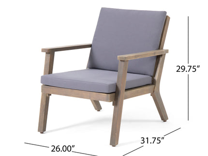 Outdoor Club Chair With Cushion